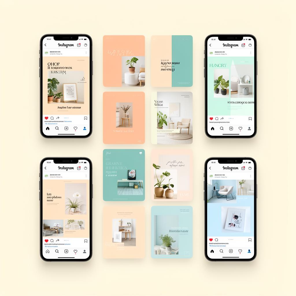Studio social grid